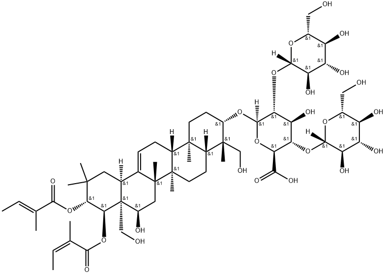 Aesculioside D Struktur