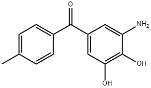 (3-Amino-4,5-dihydroxyphenyl)(4-methylphenyl)methanone Struktur