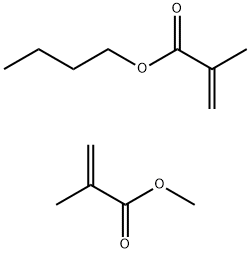 POLY(METHYL METHACRYLATE-CO-BUTYL METHACRYLATE) Struktur