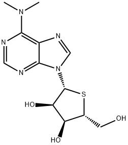 N6,N6-Dimethyl-4’-thio-adenosine Struktur