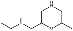 2-Morpholinemethanamine, N-ethyl-6-methyl- Struktur