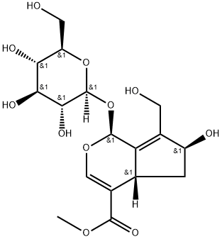 10-Hydroxymajoroside Struktur