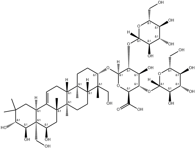 Aesculuside B Struktur