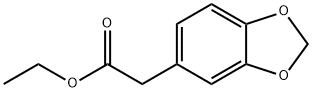 ethyl 2-(1,3-benzodioxol-5-yl)acetate Struktur