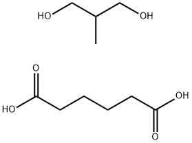 POLY(2-METHYL-1 3-PROPYLENE ADIPATE) Struktur