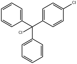 4-Chlorophenyl-diphenylmethyl Chloride Struktur