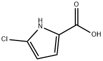 5-chloro-1H-pyrrole-2-carboxylic acid Struktur