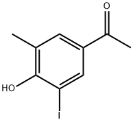 1-(4-Hydroxy-3-iodo-5-methylphenyl)ethanone Struktur