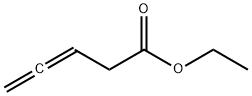 3,4-Pentadienoic acid, ethyl ester Struktur