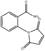 Benzamide, 2-(2,5-dihydro-2,5-dioxo-1H-pyrrol-1-yl)- Struktur