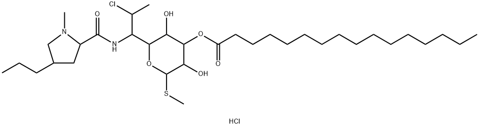 Clindamycin 3-Palmitate Hydrochloride Struktur