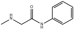 Acetamide, 2-(methylamino)-N-phenyl- Struktur