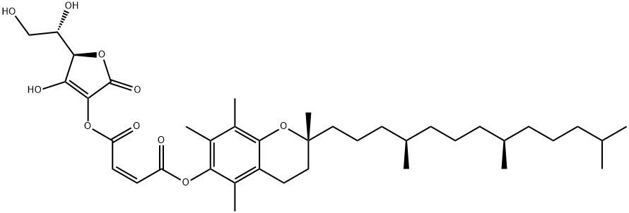 ASCORBYL TOCOPHERYL MALEATE Struktur