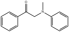 Ethanone, 2-(methylphenylamino)-1-phenyl- Struktur