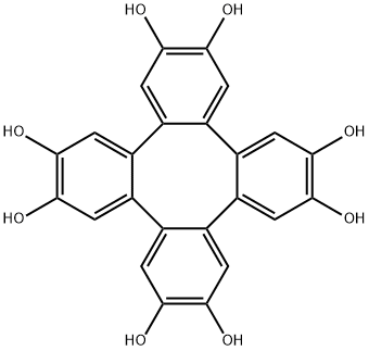 2,3,6,7,10,11,14,15-Tetraphenyleneoctol Struktur