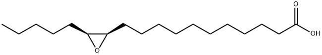 Oxiraneundecanoic acid, 3-pentyl-, cis- (9CI) Struktur