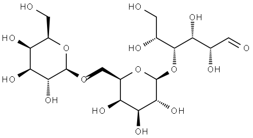 6'-Galactosyllactose Struktur