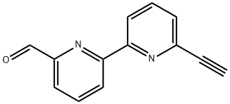 [2,2'-Bipyridine]-6-carboxaldehyde, 6'-ethynyl- Struktur