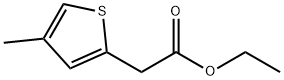 2-Thiopheneacetic acid, 4-methyl-, ethyl ester Struktur