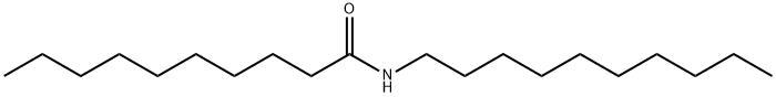 Decanamide, N-decyl- Struktur