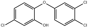 Phenol, 5-chloro-2-(3,4-dichlorophenoxy)- Struktur