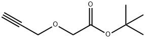 2-(2-Propyn-1-yloxy)acetic acid tert-butyl ester Struktur