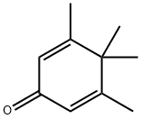 2,5-Cyclohexadien-1-one, 3,4,4,5-tetramethyl- Struktur