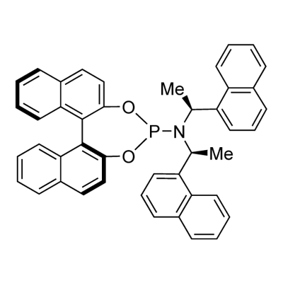 (11bS)-N,N-bis[(1S)-1-(1-naphthalenyl)ethyl]-Dinaphtho[2,1-d:1',2'-f][1,3,2]dioxaphosphepin-
4-amine Struktur