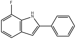 1H-Indole, 7-fluoro-2-phenyl- Struktur