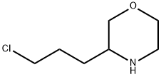 Morpholine, 3-(3-chloropropyl)- Struktur