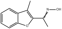 N-[1-(3-methyl-1-benzofuran-2-yl)ethylidene]hydroxylamine Struktur