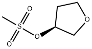 3-Furanol, tetrahydro-, 3-methanesulfonate, (3S)- Struktur