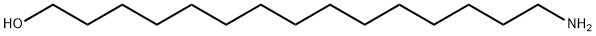 1-Pentadecanol, 15-amino- Struktur