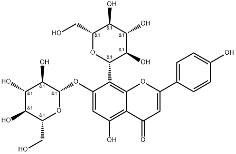 Vitexin 7-glucoside 結(jié)構(gòu)式