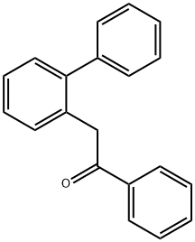 Ethanone, 2-[1,1'-biphenyl]-2-yl-1-phenyl- Struktur