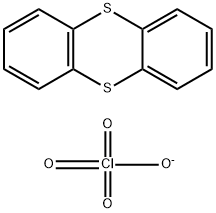 Thianthrene, radical ion(1+), perchlorate (1:1) Struktur