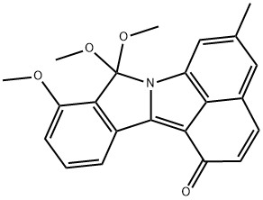 Benz[cd]isoindolo[2,1-a]indol-1(8H)-one, 8,8,9-trimethoxy-5-methyl- (9CI)|