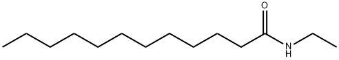 Dodecanamide, N-ethyl- Struktur