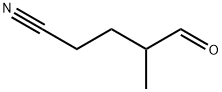 Pentanenitrile, 4-methyl-5-oxo- Struktur