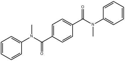 1-N,4-N-dimethyl-1-N,4-N-diphenylbenzene-1,4-dicarboxamide Struktur