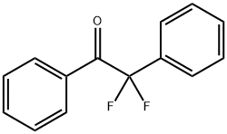 Ethanone, 2,2-difluoro-1,2-diphenyl- Struktur