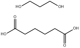 POLY(1,3-PROPYLENE ADIPATE) Struktur