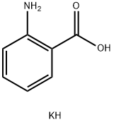 Benzoic acid, 2-amino-, potassium salt (1:1) Struktur