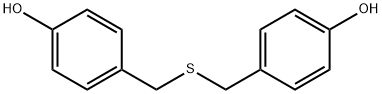 Phenol, 4,4'-[thiobis(methylene)]bis- Struktur