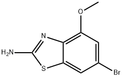 6-bromo-4-methoxy-1,3-benzothiazol-2-amine Struktur