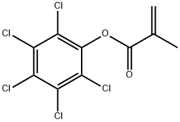 POLY(PENTACHLOROPHENYL METHACRYLATE) Struktur