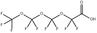 3,5,7-Trioxanonafluorooctanoic acid Struktur