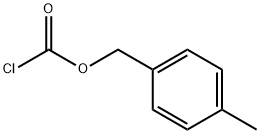 Carbonochloridic acid, (4-methylphenyl)methyl ester Struktur