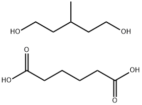 POLY(3-METHYL-1,5-PENTANEDIOL ADIPATE) Struktur