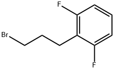 Benzene, 2-(3-bromopropyl)-1,3-difluoro- Struktur